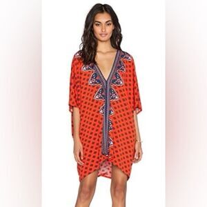 Tigerlily Soft Comfy Oversized Medium NWT MSRP $187 Bohemian Dress Swim Cover